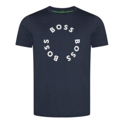 Boss Tee 4 Circle Logo T-Shirt Dark Blue