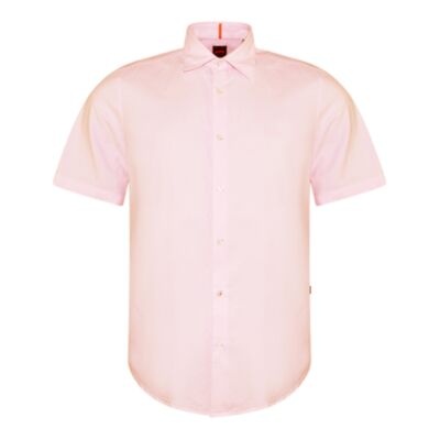 Boss Rash2 Cotton SS Shirt Light Pink
