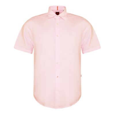 Boss Rash2 Cotton SS Shirt Light Pink