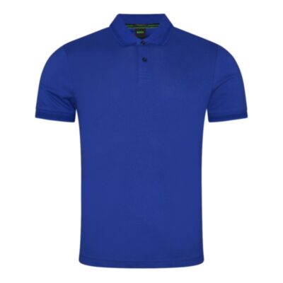 Boss Pio 1 SS Polo Bright Blue