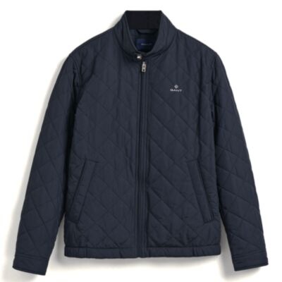 Gant Quilted Windcheater Evening blue