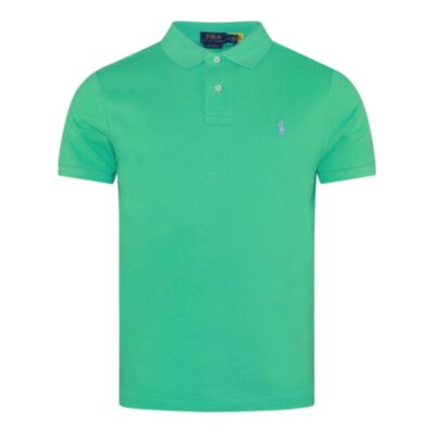 Ralph Lauren SS Mesh Polo In Green