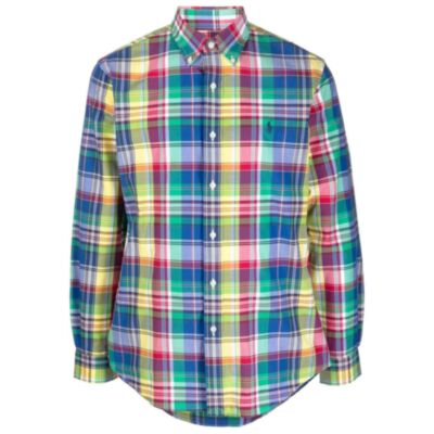 Ralph Lauren Multi Check Shirt Red