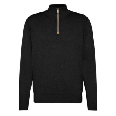 Bugatti Troyer Half Zip Sweat Navy