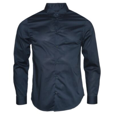 Armani Exchange Poplin Shirt Navy