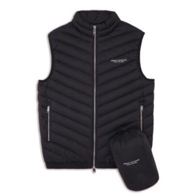 Armani Exchange Padded Gilet Black