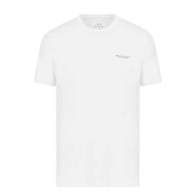 Armani Exchange Small Logo Tee White