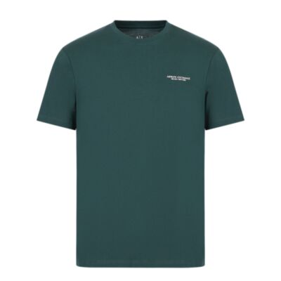 Armani Exchange Small Logo Tee Green Gab
