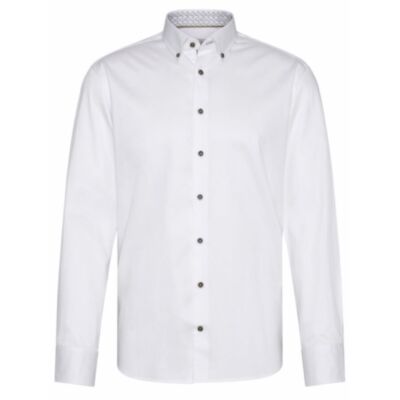 Bugatti Casual LS Shirt In White
