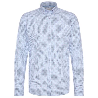 Bugatti Casual LS Shirt In Blue
