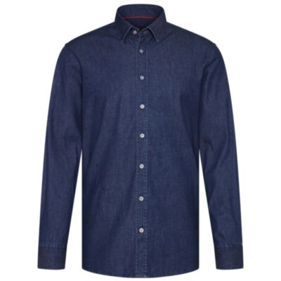 Bugatti Casual LS Shirt Dark Blue