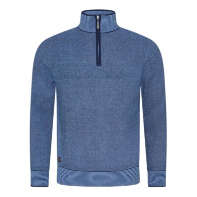 6th Sense Alfie 1/4 Zip Cornflower
