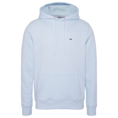 Tommy Jeans Reg Solid Hoodie Shimmer Blu