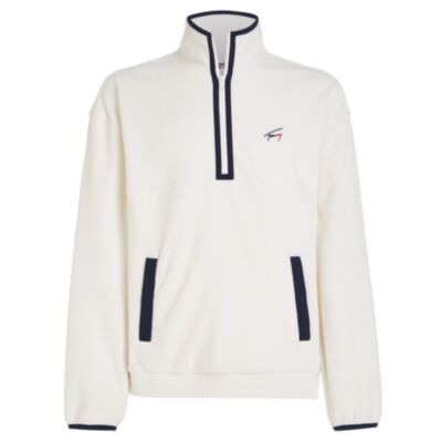 Tommy Jeans RLX Halz Zip Polar Fleece Wh
