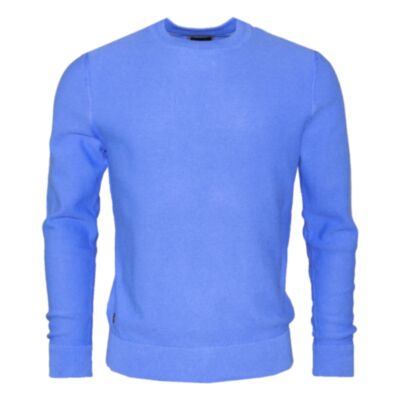 6th Sense Embassy Crew-Nk Knit Cornflowe