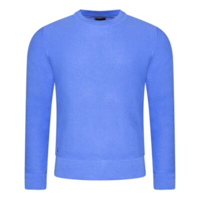 6th Sense Embassy Crew-Nk Knit Cornflowe
