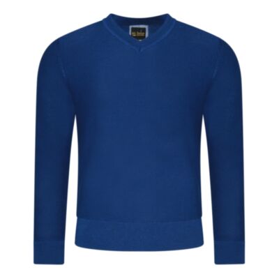 6th Sense Embassy V-Nk Knit In Blue Dept