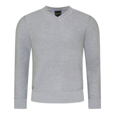 6th Sense Embassy V-Nk Knit In Grey