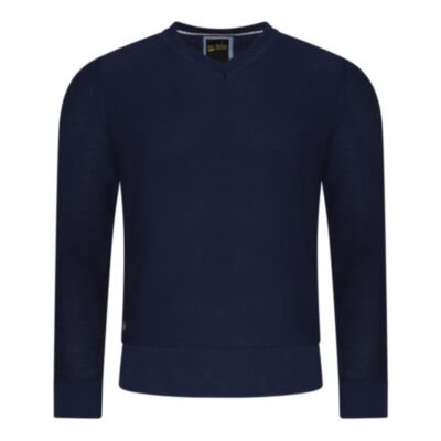 6th Sense Embassy V-Nk Knit In Maritime