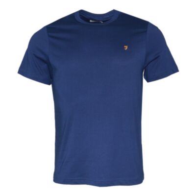 Farah Danny SS Tee In Rich Indigo