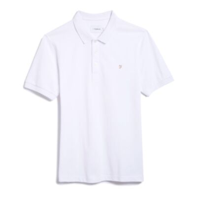 Farah Blanes SS Polo White