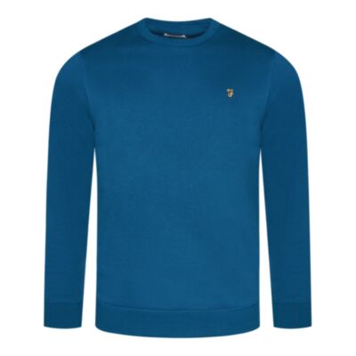 Farah Tim Crew NK Sweater Sailor Blue
