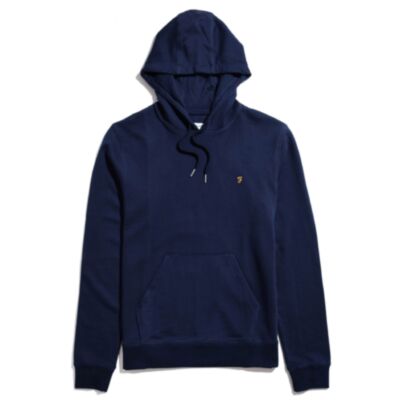Farah Zain Ls Hoodie In Rich Indigo