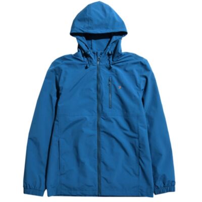 Farah Westchester Hooded Jacket Atlantic