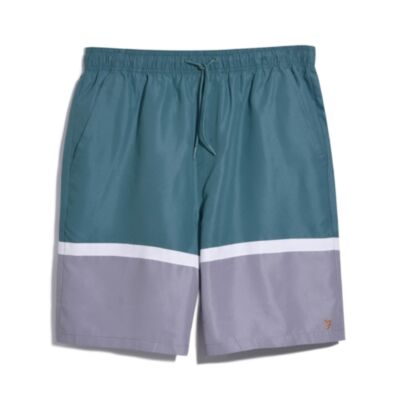 Farah Cut & Sew Swin Shorts Ocean