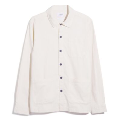 Farah Leckie Overshirt In Cream