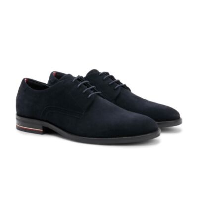 Tommy Hilfiger Corp Suede Shoe Navy