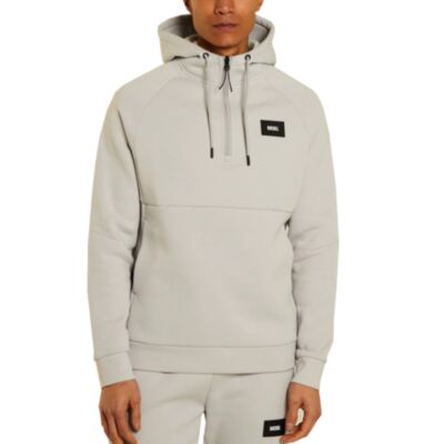 Diesel Barabbas Half Zip Sweat Grey