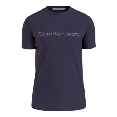 Calvin Klein Instit Logo Tee Purple Velvet