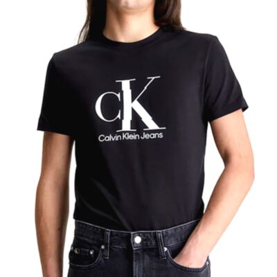 CK Jeans Disrupted T-Shirt Black