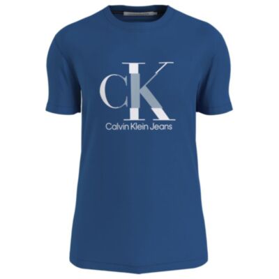 CK Jeans Disrupted T-Shirt Blue