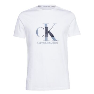 CK Jeans Disrupted T-Shirt White