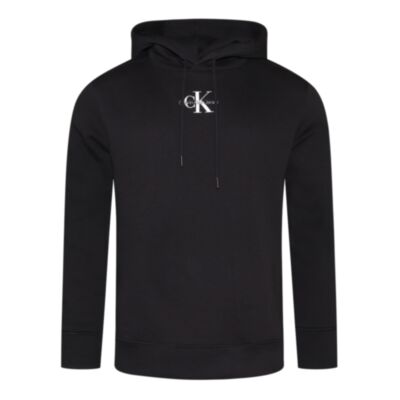 Calvin Klein Monologo Hoodie CK Black