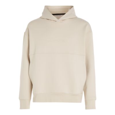 Calvin Klein Debossed Logo Hood Stony Be