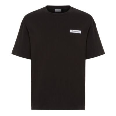 Calvin Klein Cloud Photo Back T-Shirt Black