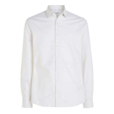 Calvin Klein Easy Care Slim Shirt White