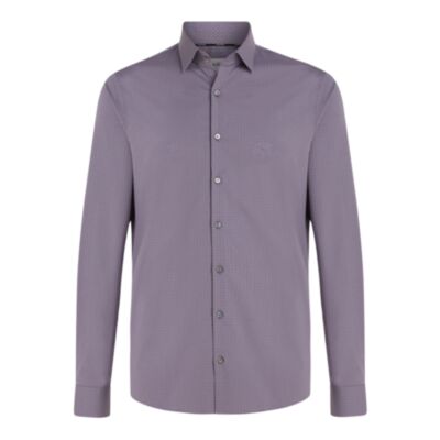 Calvin Klein Dash Print Shirt Cadet