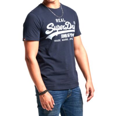 Superdry Vintage VL Tee Eclipse Navy