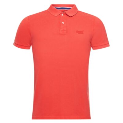 Superdry SS Vintage Polo Apple Red