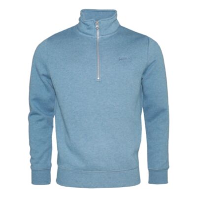 Superdry Vint Logo Emb Zip Henly Bluesto