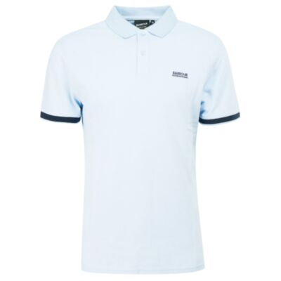 Barbour Whateley Polo In Chambray Blue