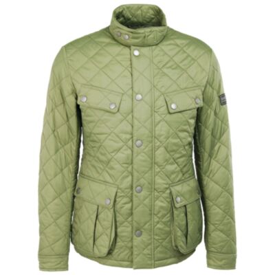 B.Intl Tourer Ariel Quilted Jacket Moss