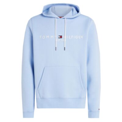Tommy Hilfiger Logo Hood Vessel Blue