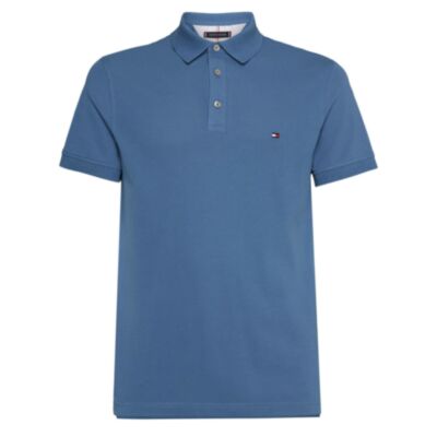 Tommy Hilfiger 1985 Slim Polo Blue Coast