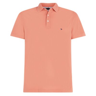 Tommy Hilfiger 1985 Slim Polo Peach Dusk