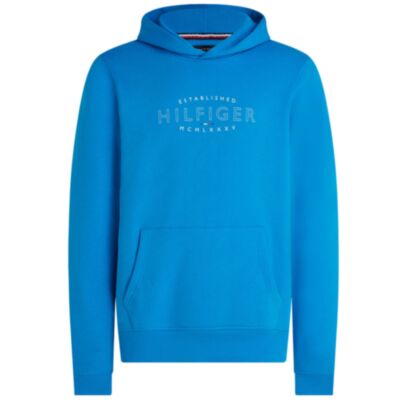 Tommy Hilfiger Curve Logo Hoodie Blue